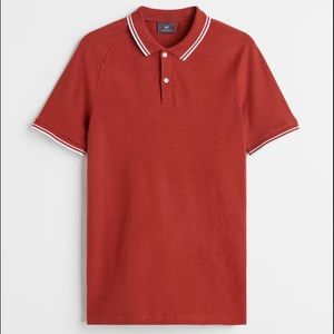 NWOT H&M Muscle Fit Polo Size XS
